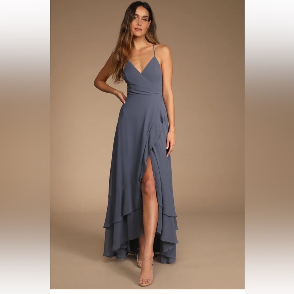 Lulu’s Wrap Maxi Dress
